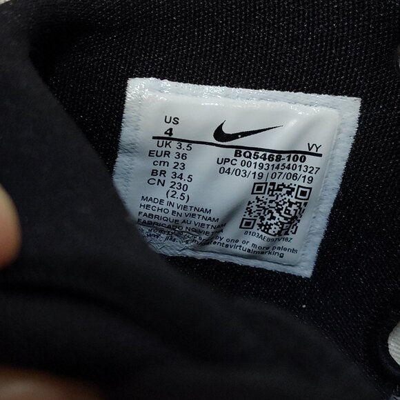 Nike Zoom Rize TB Basketball Shoes Mens Size US 4 EUR 36 Style Code BQ5468-100 - Picture 7 of 8